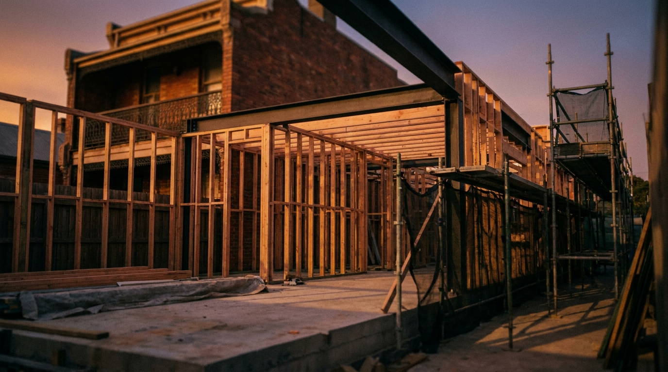 Carver & Hale, a fictional Melbourne builder concept by Maison Turco