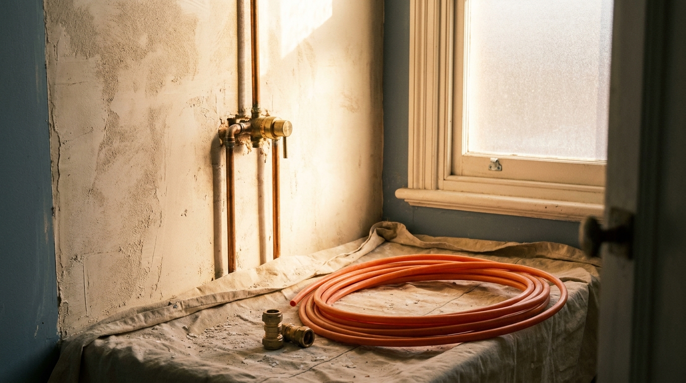 Hartley & Vane, a fictional Melbourne plumber concept by Maison Turco