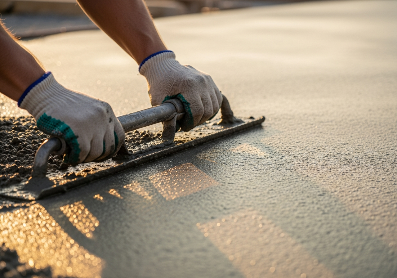 Berkel Concreting — craftsman at work