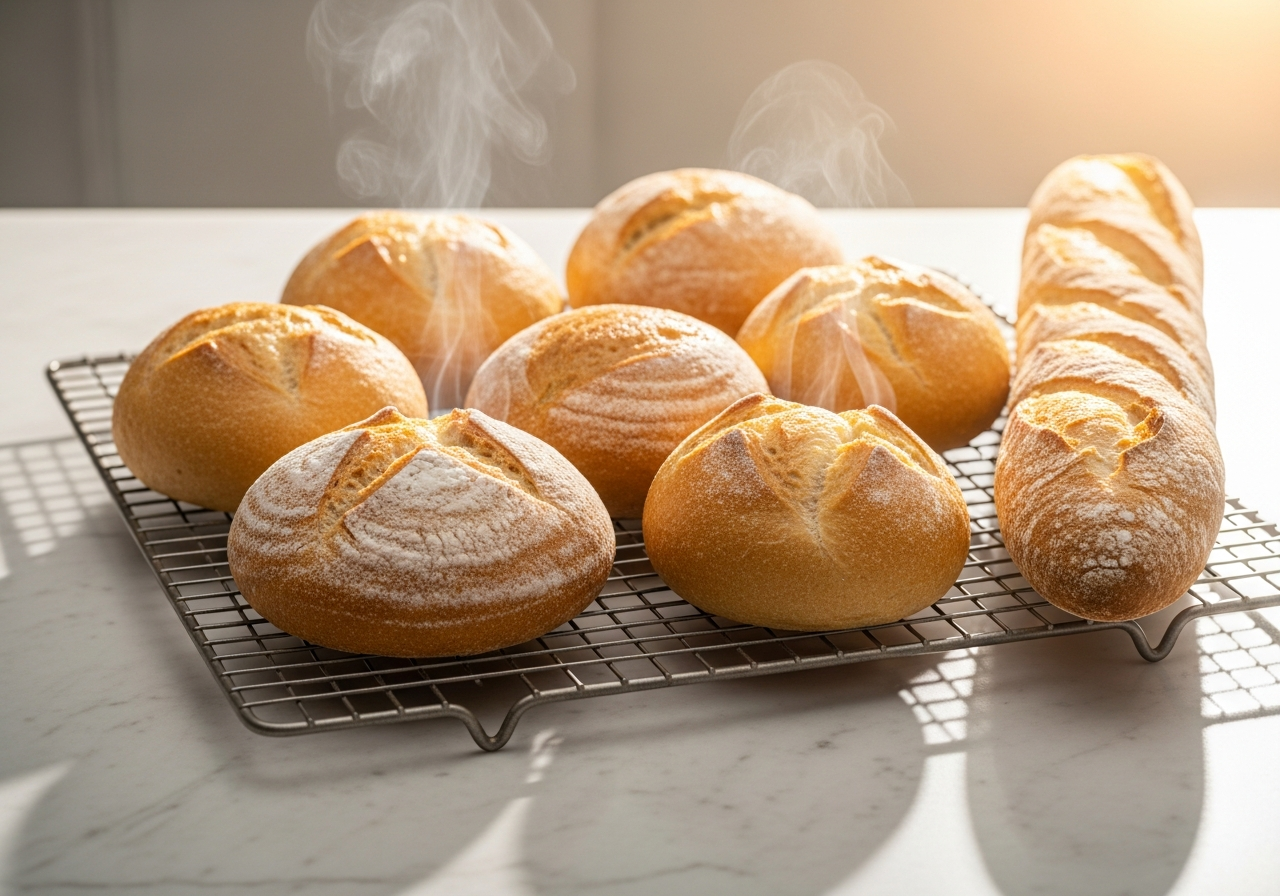 Epping Hot Bread — fresh rolls from the oven